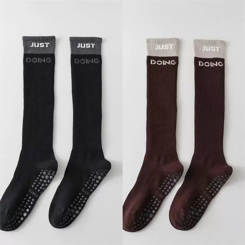 Hawecc | Indoor Fitness Socks with Split-Toe Design for Women