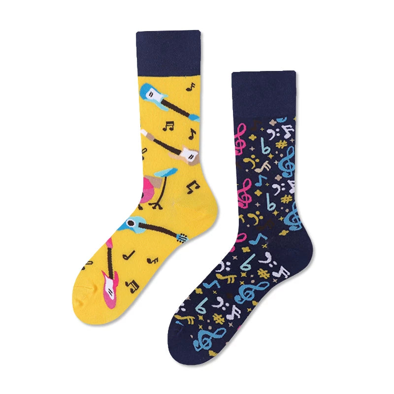 Hawecc | Mid-Calf Grip Socks for Indoor Home Practice