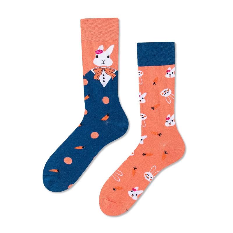 Hawecc | Mid-Calf Grip Socks for Indoor Home Practice