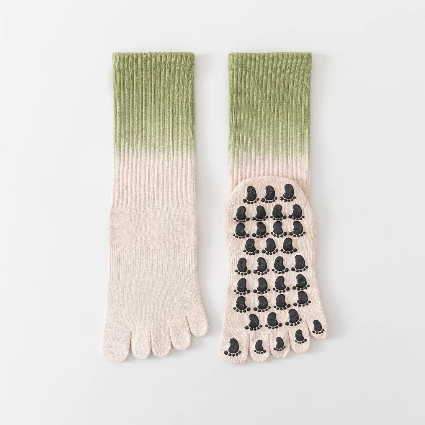 Hawecc | Mid-Calf Professional Yoga Socks for Women with Grip