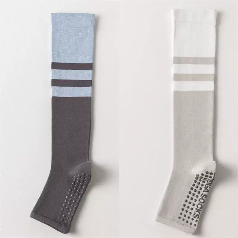 Hawecc | Professional Mid-Calf Non-Slip Pilates Socks