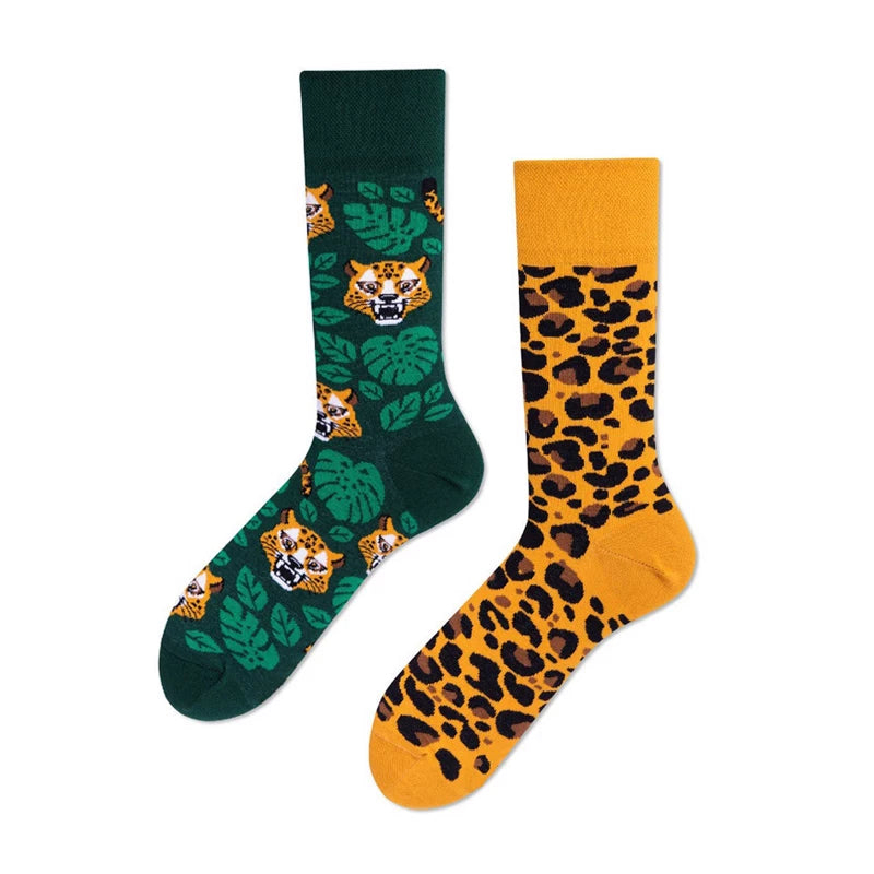 Hawecc | Mid-Calf Grip Socks for Indoor Home Practice