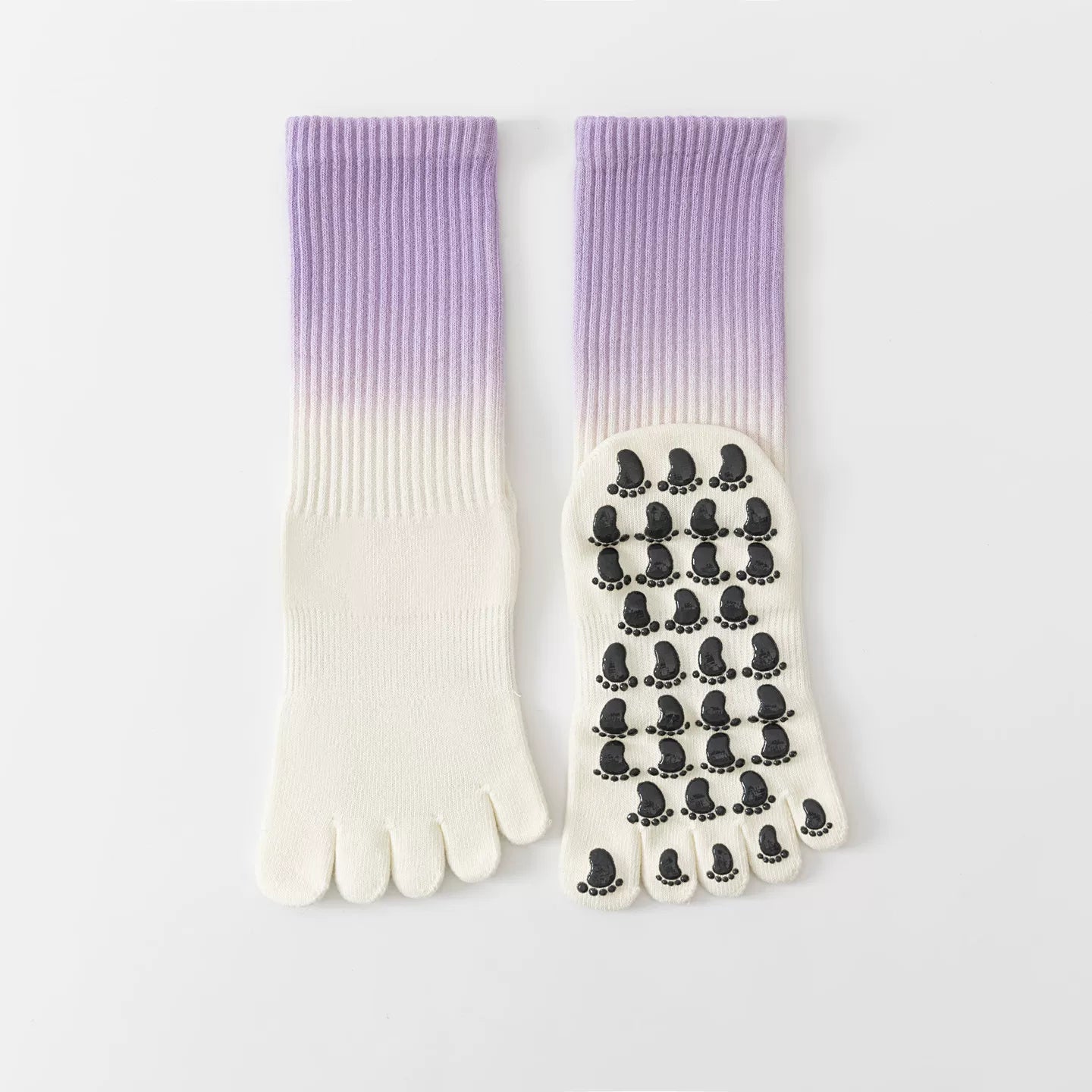 Hawecc | Mid-Calf Professional Yoga Socks for Women with Grip