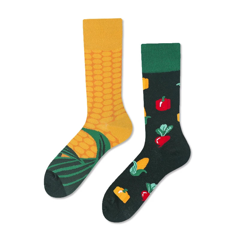 Hawecc | Mid-Calf Grip Socks for Indoor Home Practice