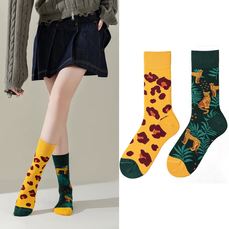 Hawecc | Mid-Calf Split-Toe Pilates and Yoga Socks