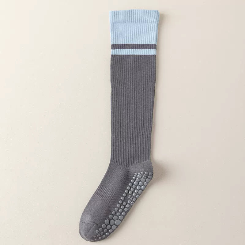Hawecc | Professional Mid-Calf Non-Slip Yoga Socks for Women