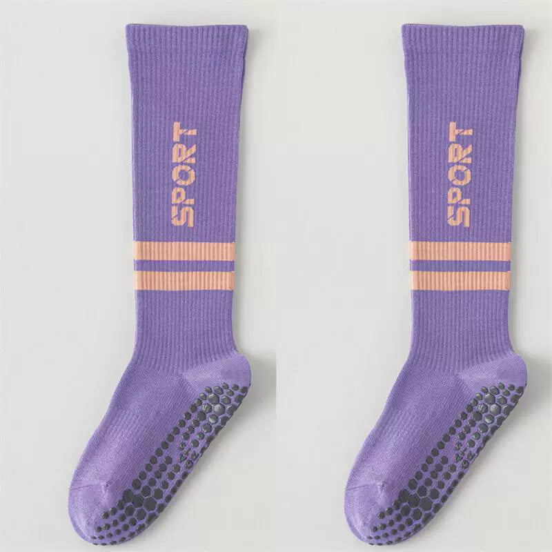 Hawecc | Indoor Mid-Calf Split-Toe Yoga Socks
