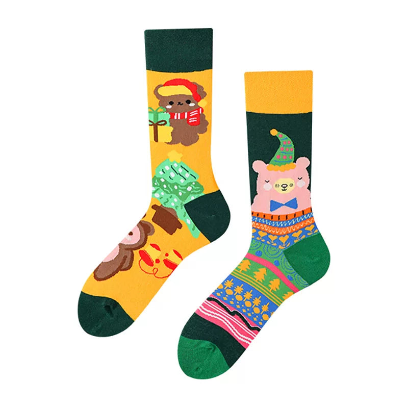 Hawecc | Indoor Pilates Socks for Women with Split-Toe