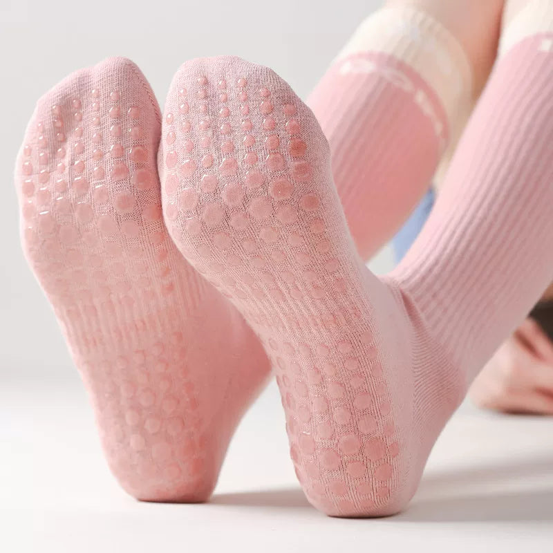 Hawecc | Indoor Fitness Socks with Split-Toe Design for Women