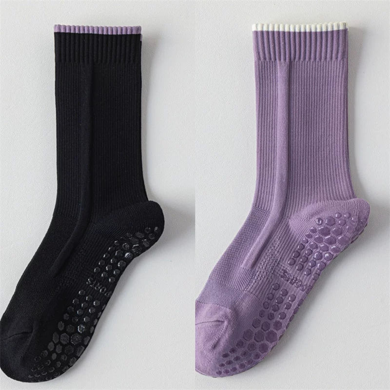 Hawecc | Indoor Yoga and Pilates Socks with Split-Toe