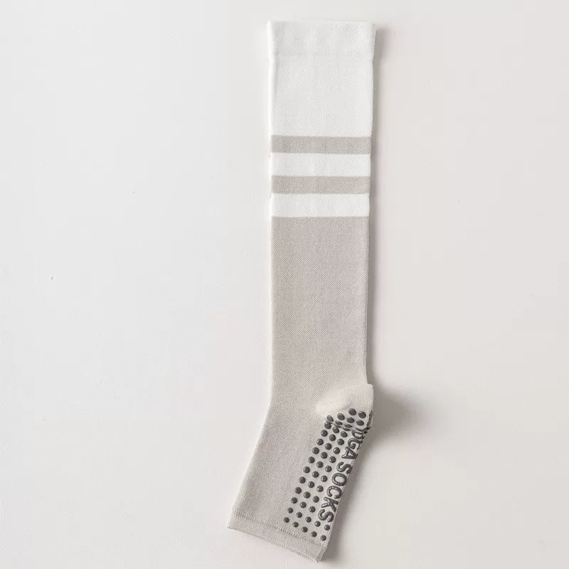 Hawecc | Professional Mid-Calf Non-Slip Pilates Socks