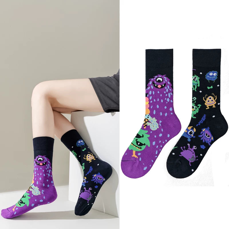 Hawecc | Mid-Calf Split-Toe Pilates and Yoga Socks