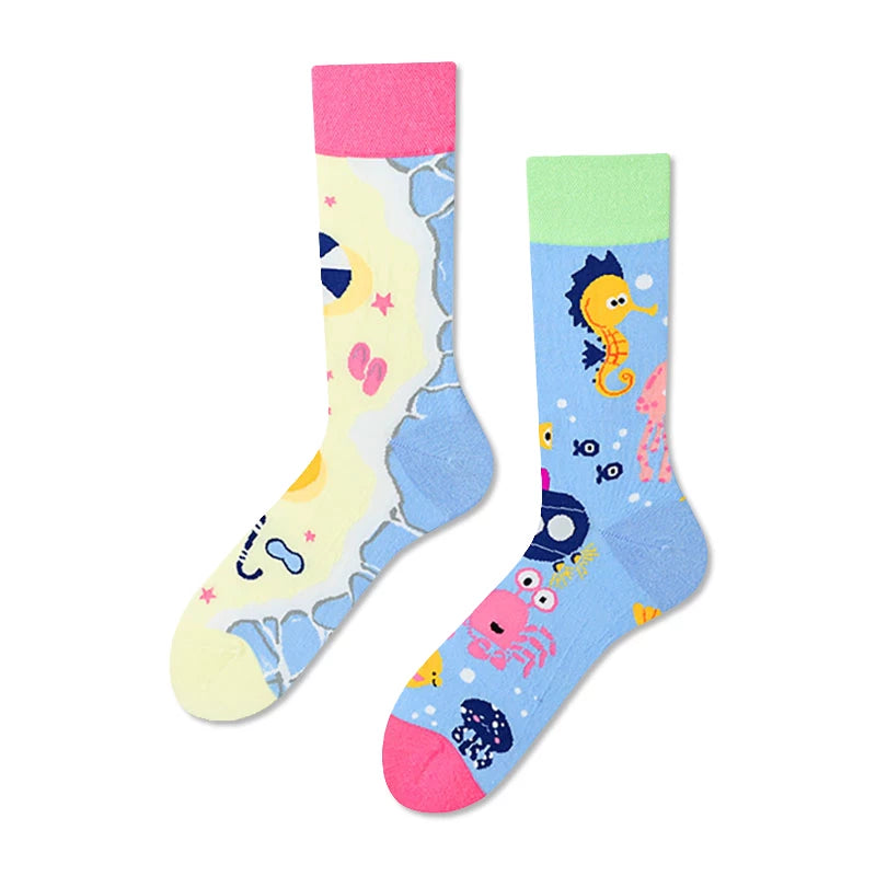 Hawecc | Indoor Pilates Socks for Women with Split-Toe