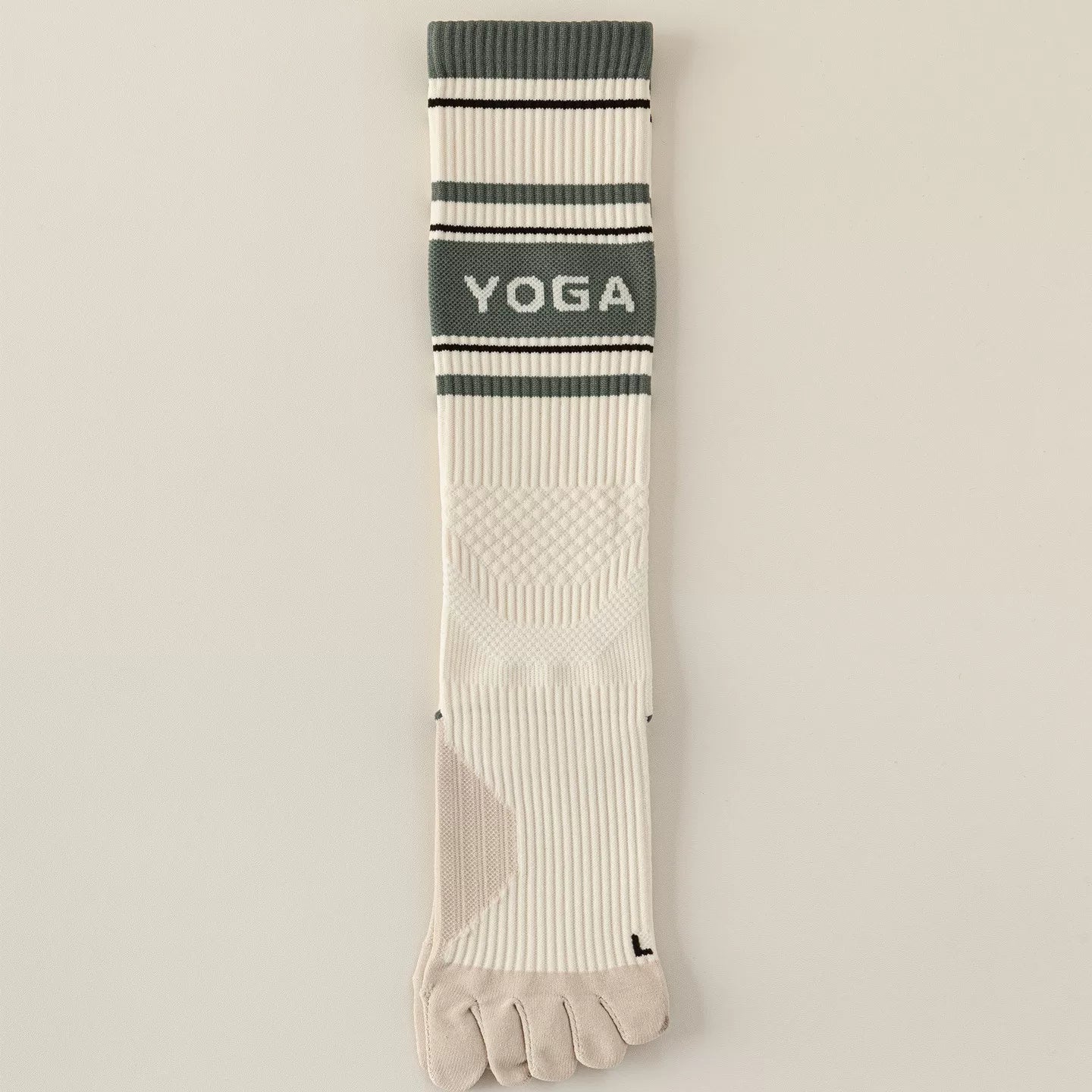 Hawecc | Mid-Calf Split-Toe Socks for Women’s Indoor Training