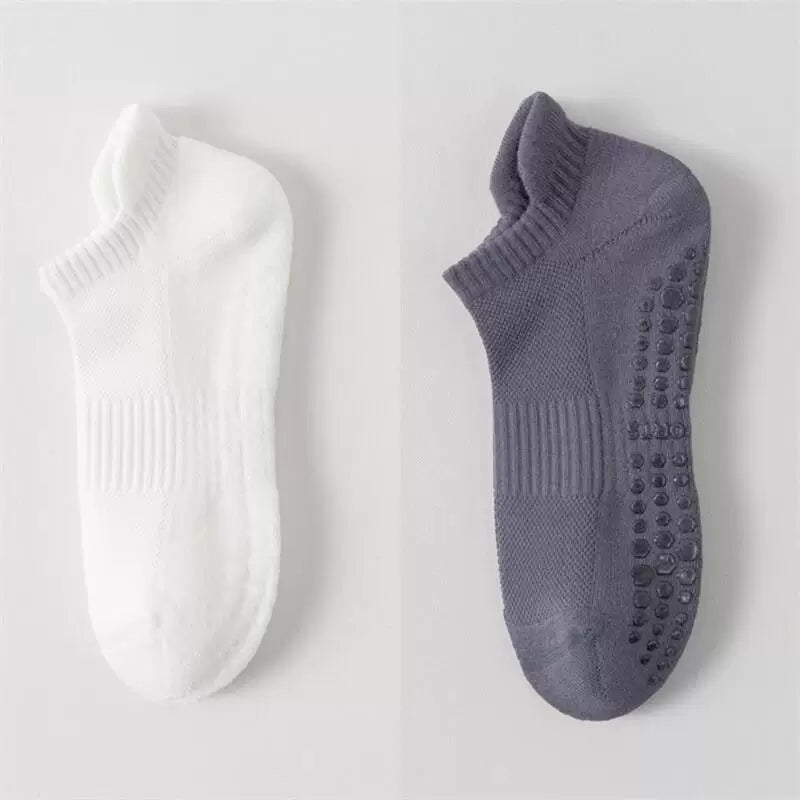 Hawecc | Women’s Mid-Calf Non-Slip Pilates and Yoga Socks