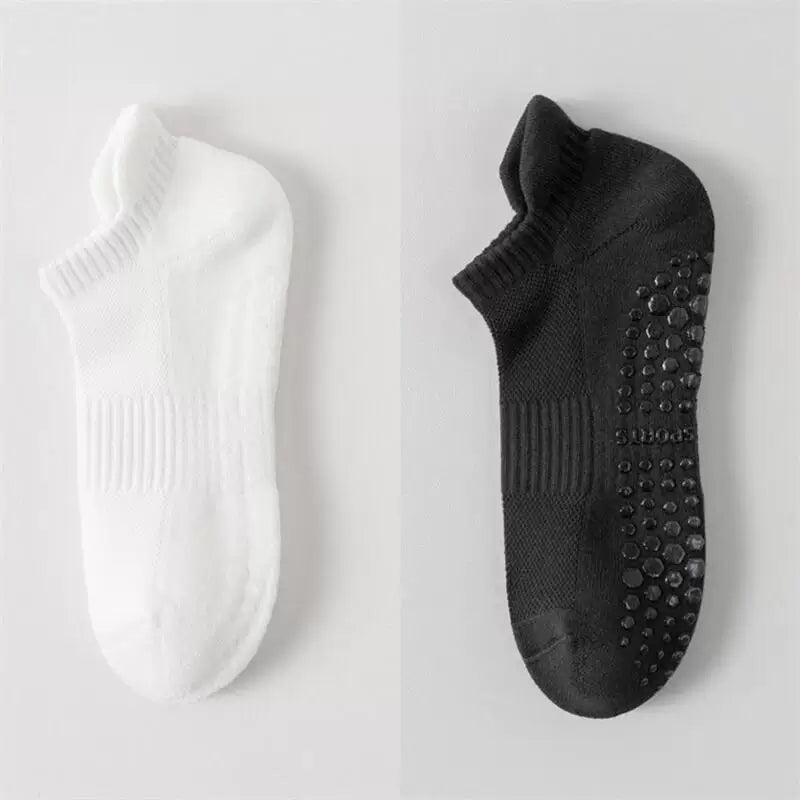 Hawecc | Women’s Mid-Calf Non-Slip Pilates and Yoga Socks