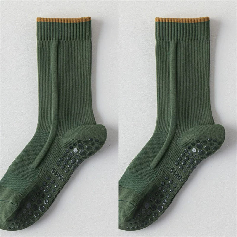 Hawecc | Indoor Yoga and Pilates Socks with Split-Toe