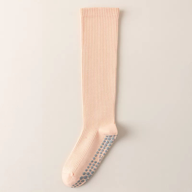 Hawecc | Professional Mid-Calf Non-Slip Yoga Socks for Women