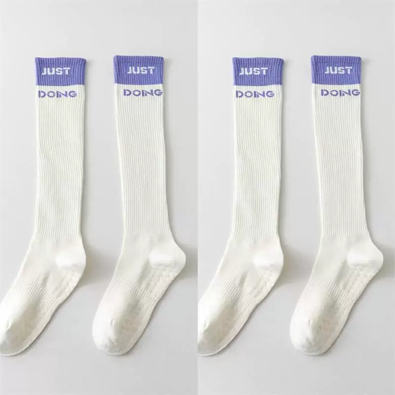 Hawecc | Indoor Fitness Socks with Split-Toe Design for Women