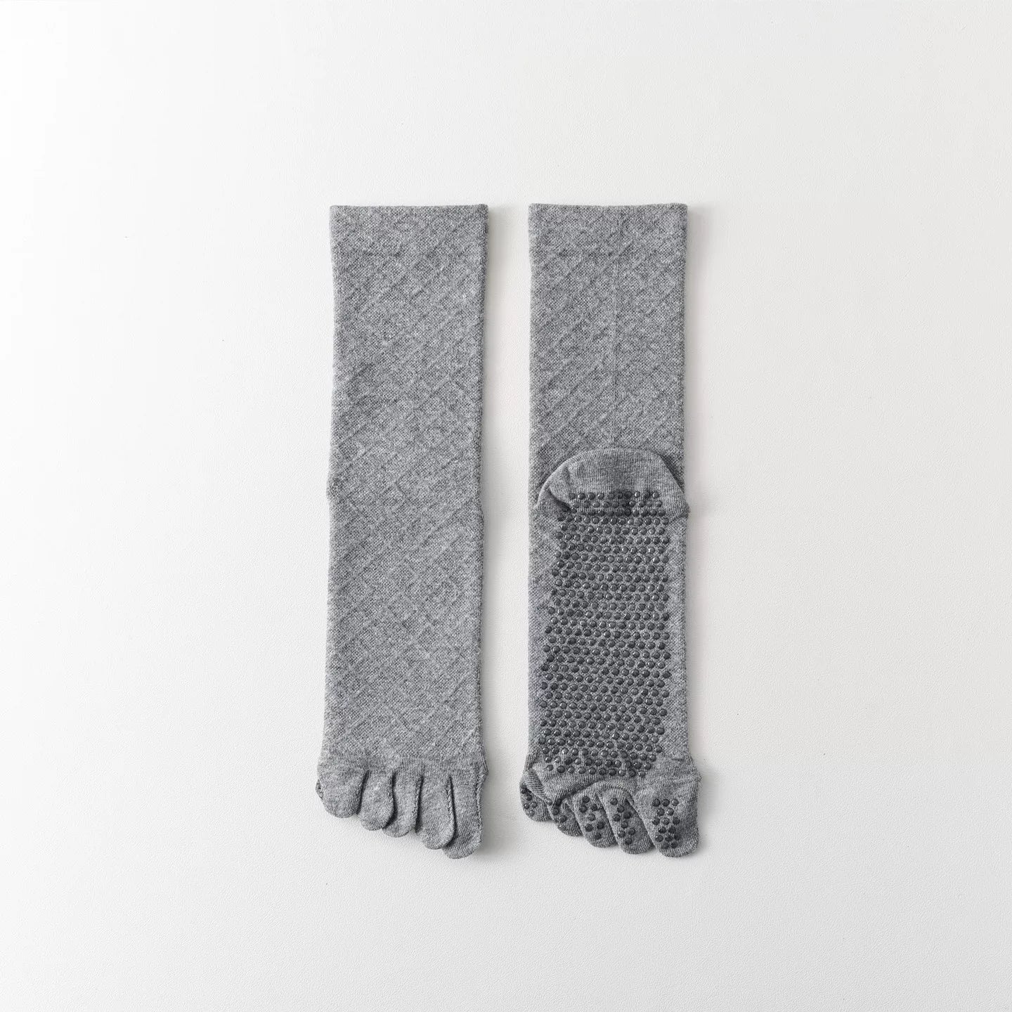 Hawecc | Mid-Calf Indoor Pilates and Yoga Socks