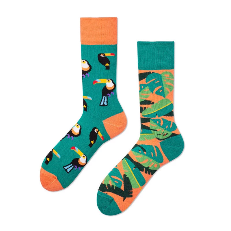 Hawecc | Mid-Calf Split-Toe Pilates and Yoga Socks