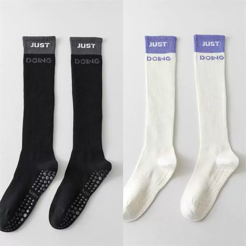 Hawecc | Indoor Fitness Socks with Split-Toe Design for Women