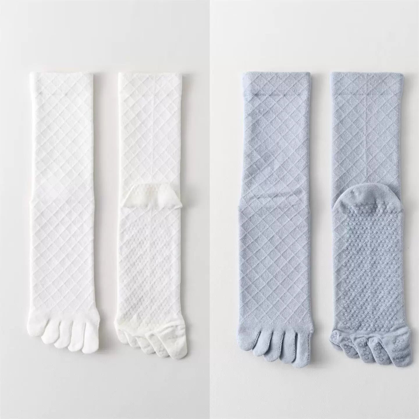 Hawecc | Mid-Calf Indoor Pilates and Yoga Socks