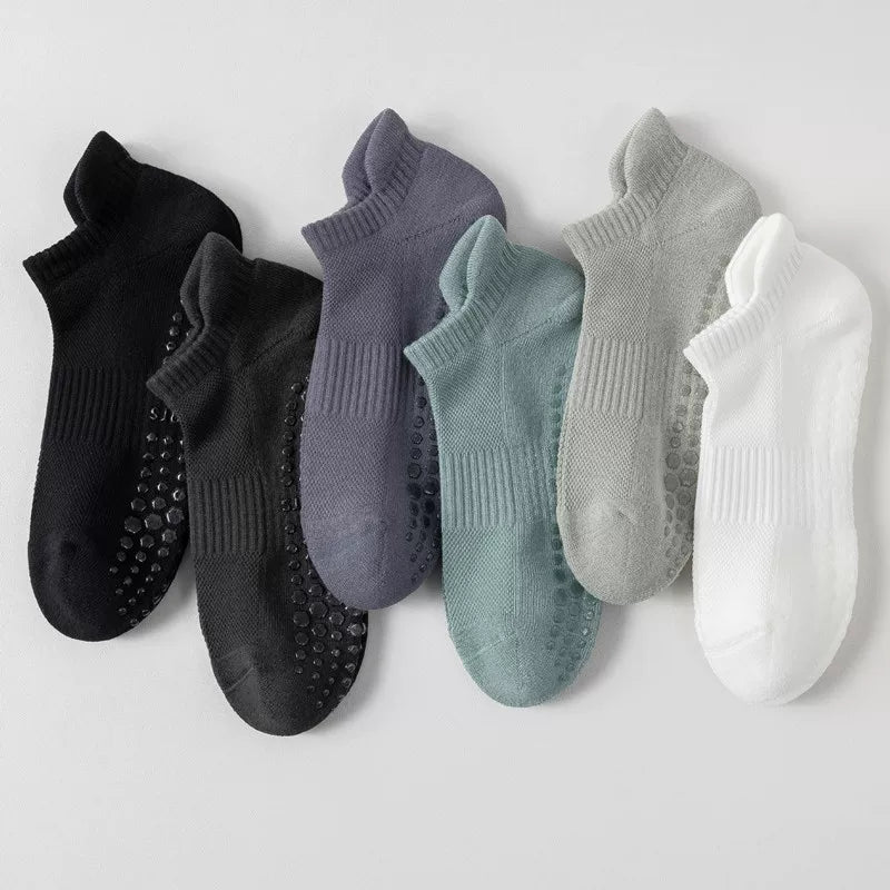 Hawecc | Women’s Mid-Calf Non-Slip Pilates and Yoga Socks