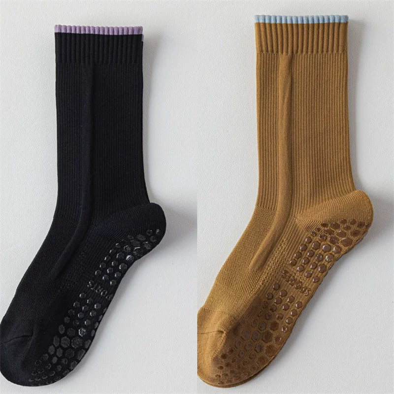 Hawecc | Indoor Yoga and Pilates Socks with Split-Toe