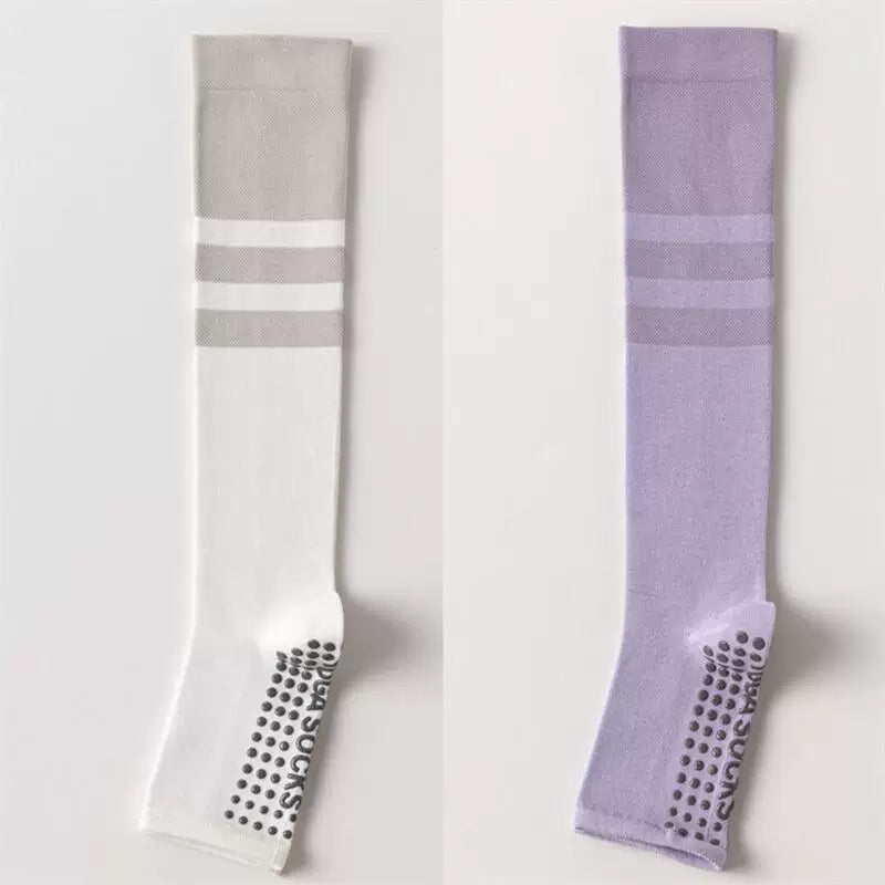 Hawecc | Professional Mid-Calf Non-Slip Pilates Socks